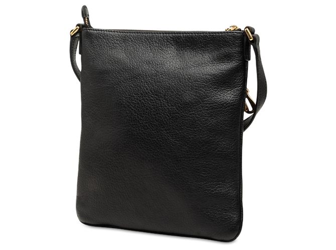 Borsa a tracolla Anagram LOEWE in pelle nera Nero - vista 2
