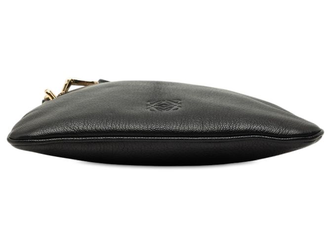 Borsa a tracolla Anagram LOEWE in pelle nera Nero - vista 3