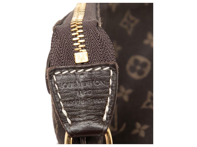 Louis Vuitton Brown Monogram Idylle Mini Pochette Accessoires Castaño Marrón oscuro - vista 5