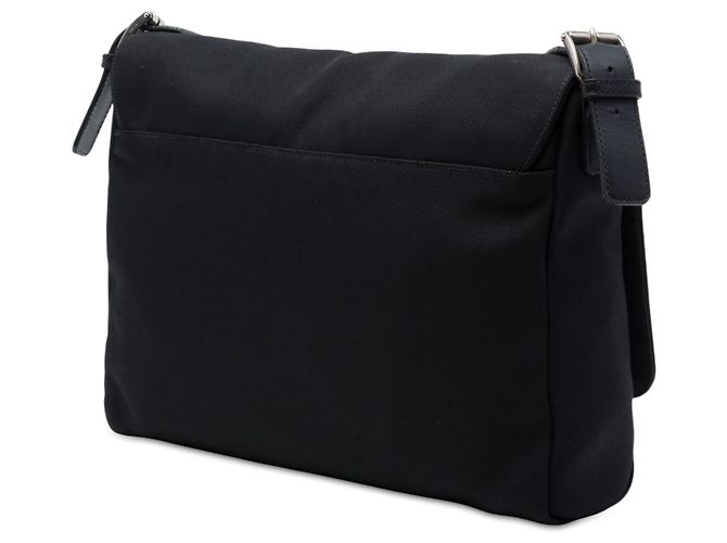 Gucci Techno Canvas Web Flap Messenger Bag in Schwarz - Ansicht 2