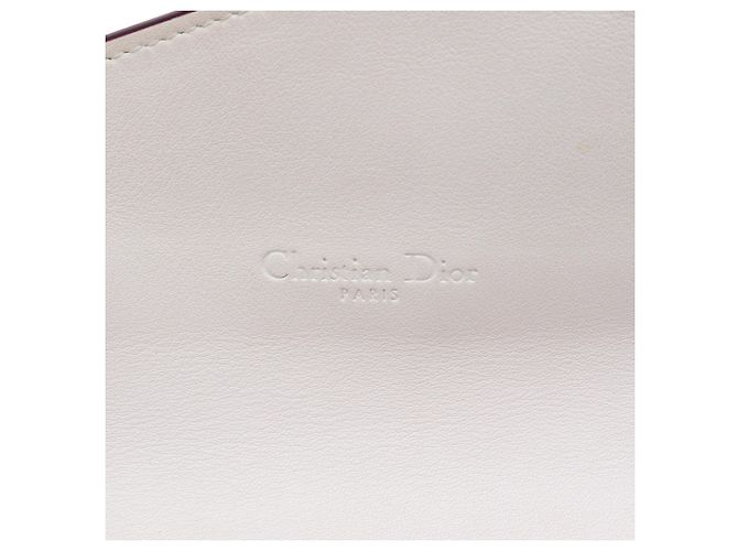 Autre Marque Clutch a Busta con Catena Dior Explorer Croisier in Pelle Bianca Bianco - vista 5