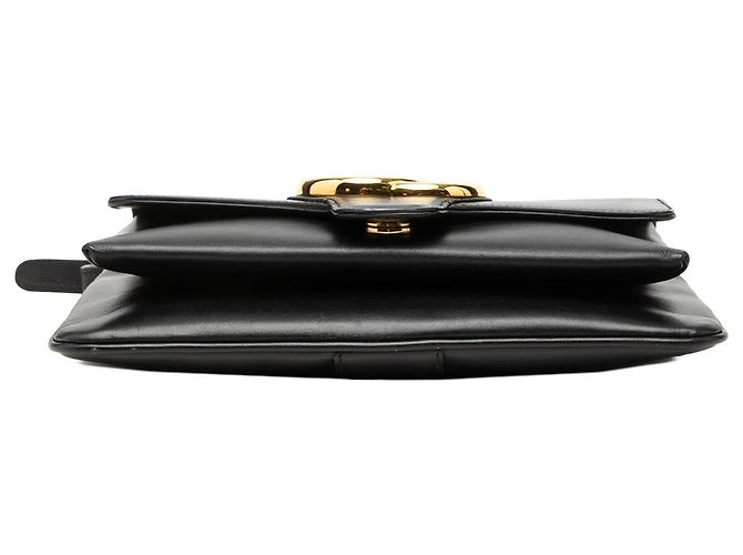 Gucci Borsa a tracolla Arli piccola in pelle di vitello nera Nero - vista 3