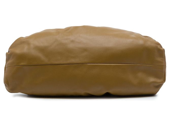 Bottega Veneta The Pouch em lambskin castanho Marrom - vista 3