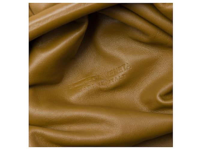 Bottega Veneta The Pouch em lambskin castanho Marrom - vista 5