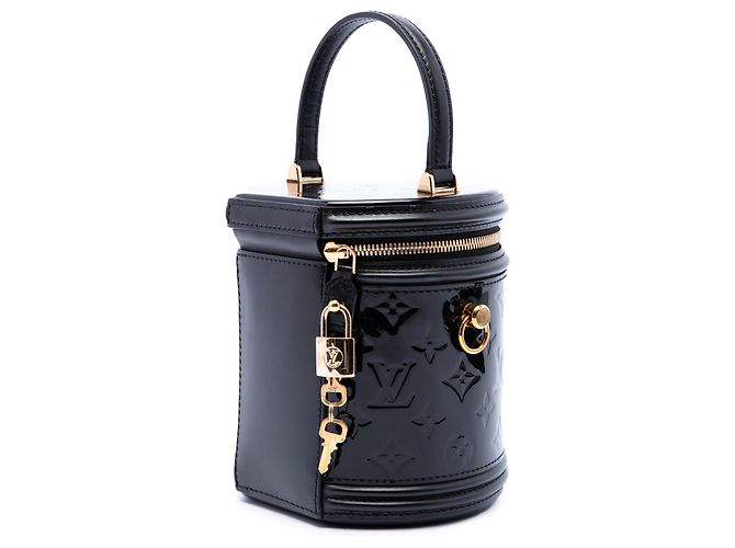 Louis Vuitton Black Monogram Vernis Cannes Preto - vista 2