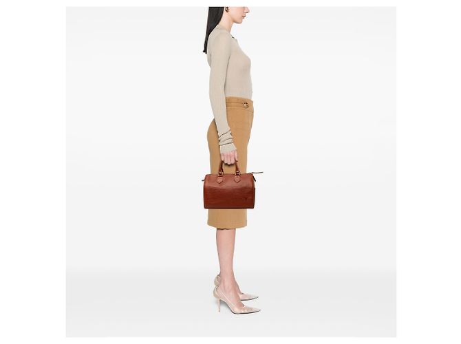 Louis Vuitton Brown Epi Speedy 25 Braun - Ansicht 8