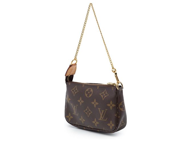 Louis Vuitton Brown Monogram Mini Pochette Accessoires Braun - Ansicht 2