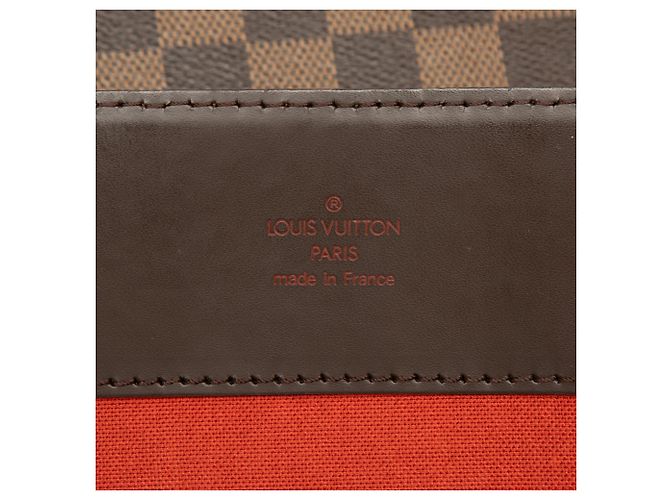 Louis Vuitton Brown Damier Ebene Broadway Castaño - vista 5