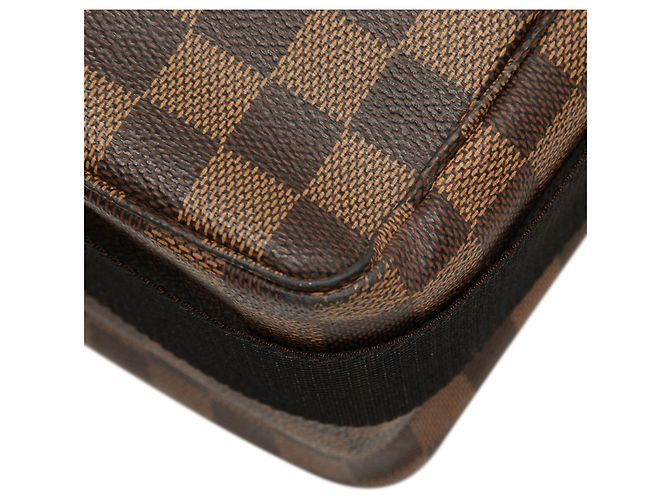 Louis Vuitton Brown Damier Ebene Broadway Castaño - vista 6