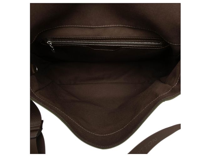 Louis Vuitton Brown Taiga Viktor Braun Dunkelbraun - Ansicht 4