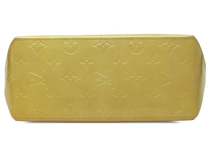 Louis Vuitton Yellow Monogram Vernis Reade PM Amarillo - vista 3