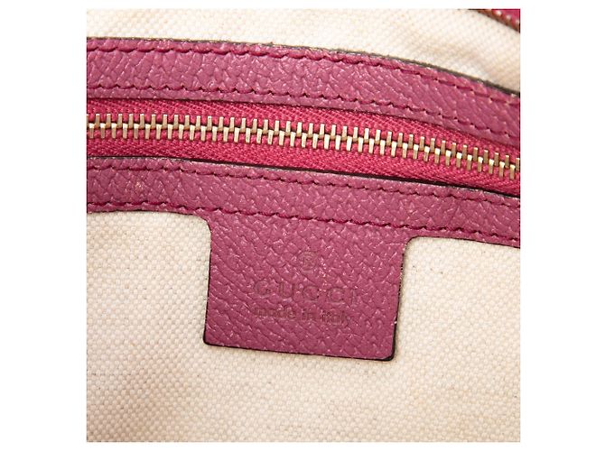 Borsa Gucci Bree Small in tela GG beige - vista 5
