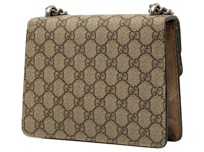Gucci Beige Small GG Supreme Dionysus Crossbody - vista 2