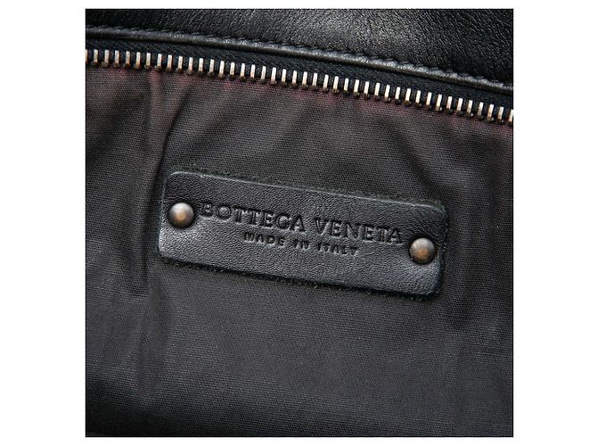 Bottega Veneta Borsa a tracolla VN in nappa intrecciato nera Nero - vista 5