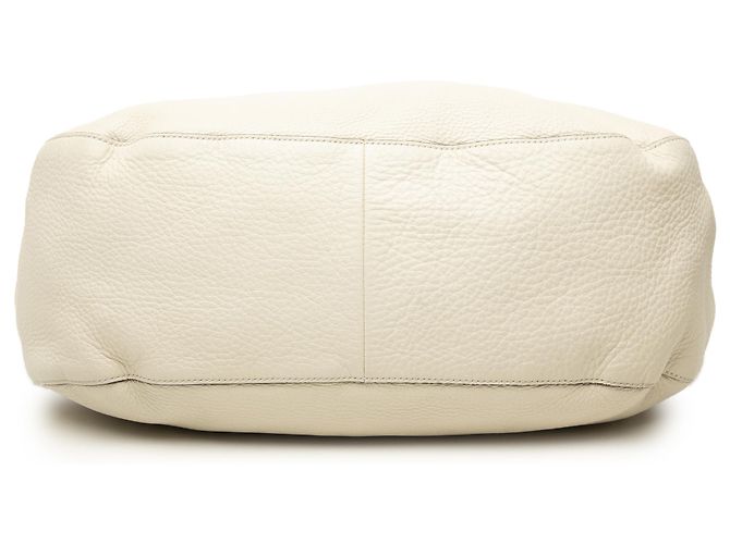Tote Gucci Medium em Twill e Pele de Vitela Granulada Branca Branco - vista 3