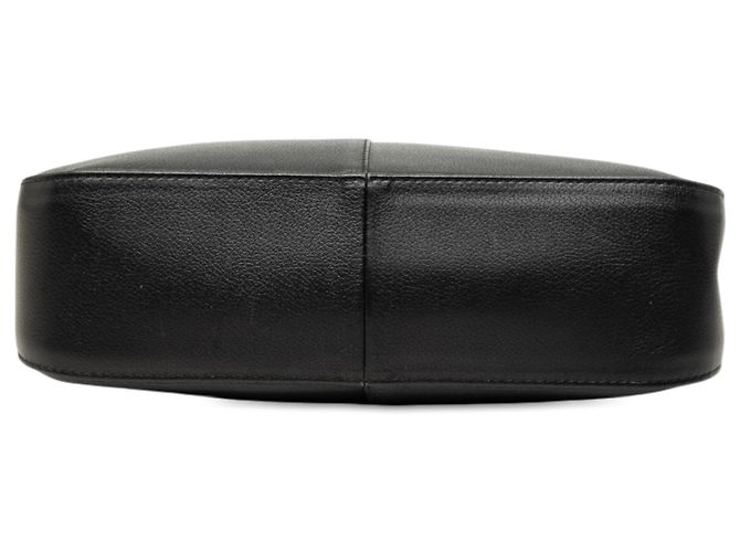 Borsa a tracolla Burberry in pelle nera - vista 3