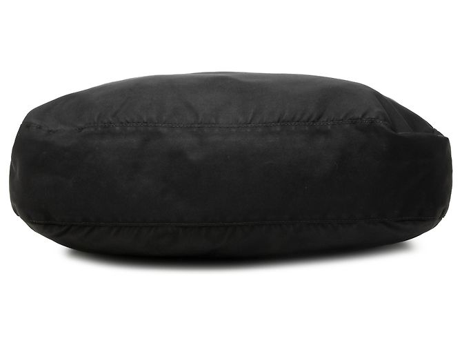 Borsa a tracolla Prada in Tessuto nero con zip - vista 3