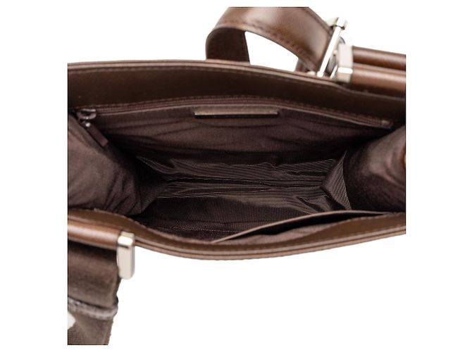 Bandolera Burberry Beige House Check Canvas - vista 4