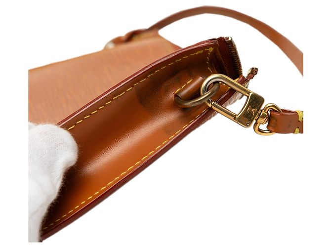 Louis Vuitton Brown Epi Pochette Accessoires Braun - Ansicht 6