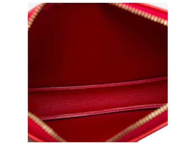 Louis Vuitton Red Monogram Vernis Pochette Lexington Rot - Ansicht 4