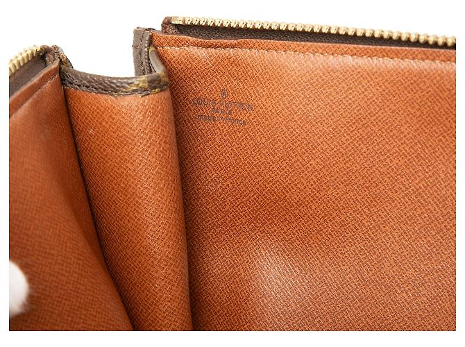 Louis Vuitton Brown Monogram Poche Documents Portfolio Braun - Ansicht 5
