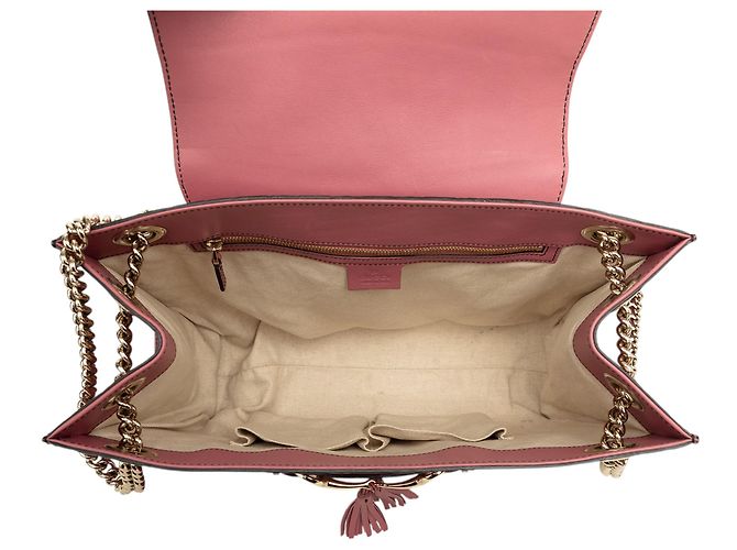 Gucci Emily Large Guccissima Schultertasche Rosa Pink - Ansicht 4