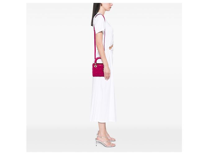 Autre Marque Dior Pink Mini Lambskin Cannage Lady Dior - Ansicht 5