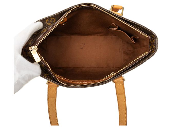 Louis Vuitton Brown Monogram Cabas Piano Marrom - vista 4