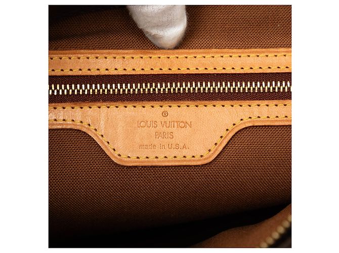 Louis Vuitton Brown Monogram Cabas Piano Marrom - vista 5