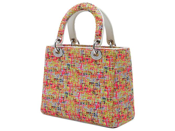 Dior Multi Medium Multicolor Tweed Lady Dior Multiple colors - view 2