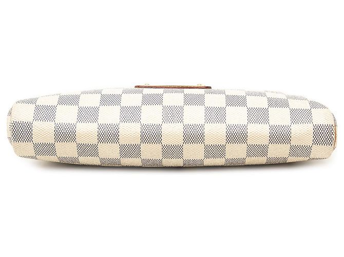 Louis Vuitton White Damier Azur Eva Bianco - vista 3