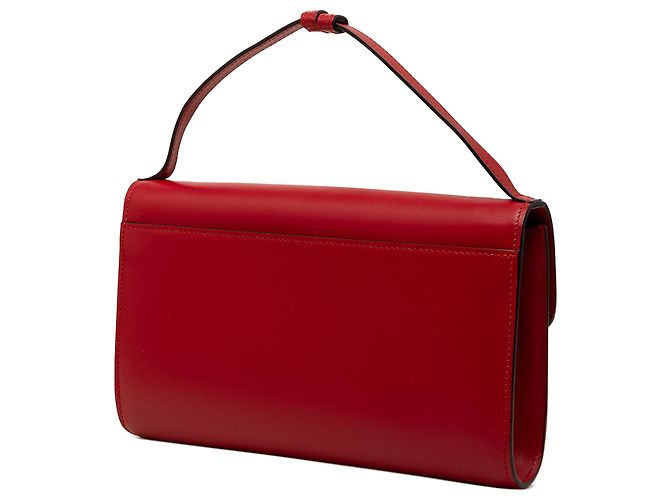 Borsa a mano Gucci Zumi Piccola in Pelle Rossa Rosso - vista 2