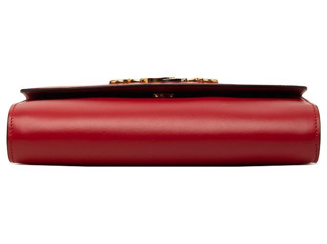 Borsa a mano Gucci Zumi Piccola in Pelle Rossa Rosso - vista 3