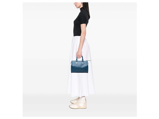 Louis Vuitton Blue Epi Speedy 25 Blau - Ansicht 6
