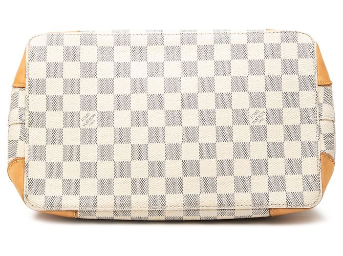 Louis Vuitton White Damier Azur Hampstead PM Blanco - vista 3