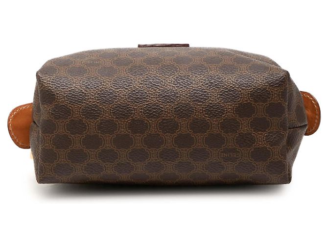 16 Céline Pouch Celine Brown Macadam in tela rivestita Marrone - vista 3
