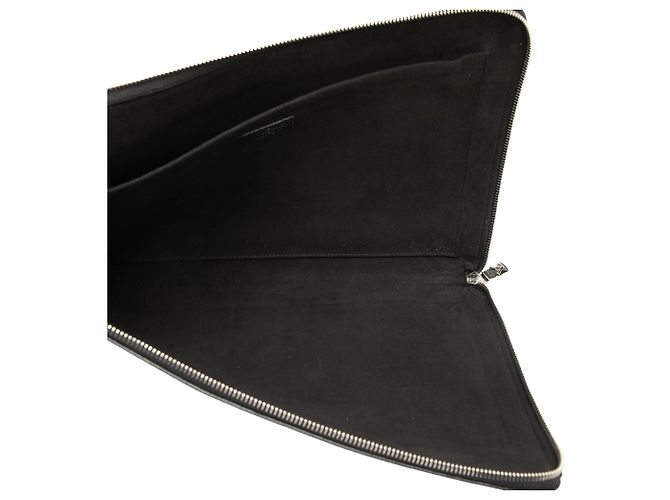 Louis Vuitton Pochette Jour GM in pelle Taurillon nera Nero - vista 4