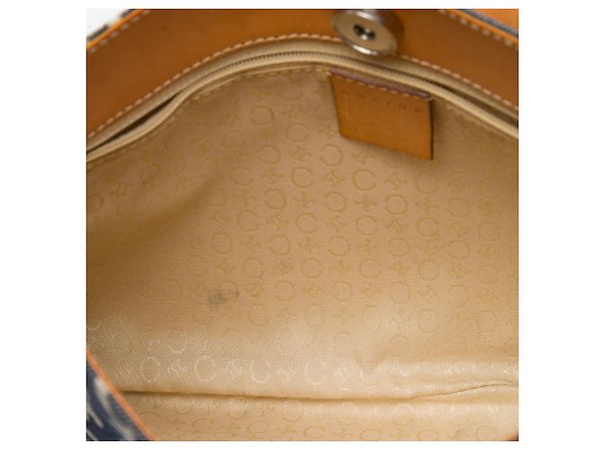 Céline Bolsa de Ombro Celine Blue C Macadam Denim Azul - vista 4