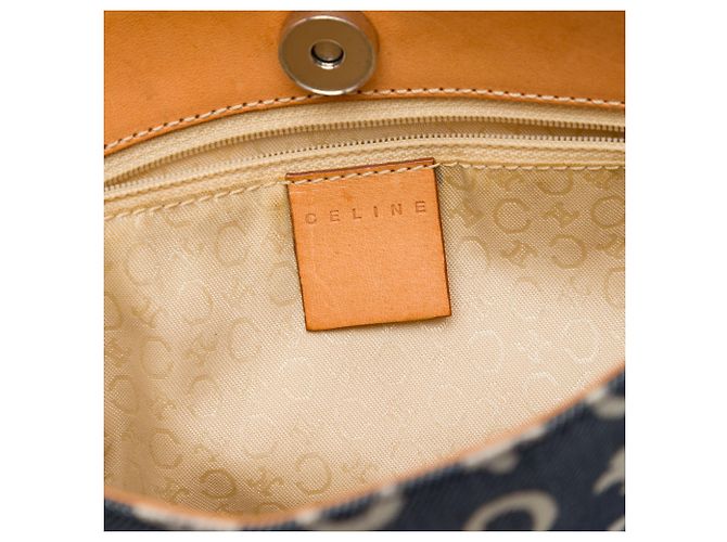 Céline Bolsa de Ombro Celine Blue C Macadam Denim Azul - vista 5