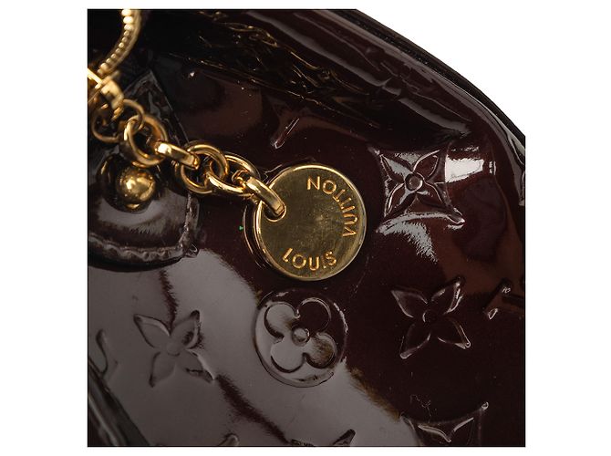 Louis Vuitton Purple Monogram Vernis Brea MM Roxo - vista 6