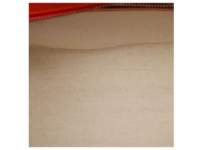 Bolsa Swing Mini Gucci em couro de bezerro laranja - vista 4