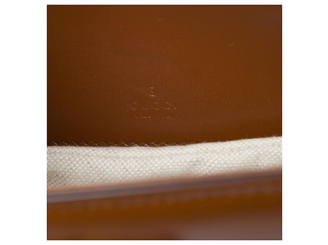 Bamboo Bolso Mini 1947 de piel de becerro marrón con asa de bambú Gucci Castaño - vista 5