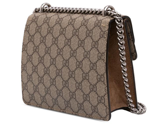 Gucci Beige Small GG Supreme Dionysus Crossbody - vista 2