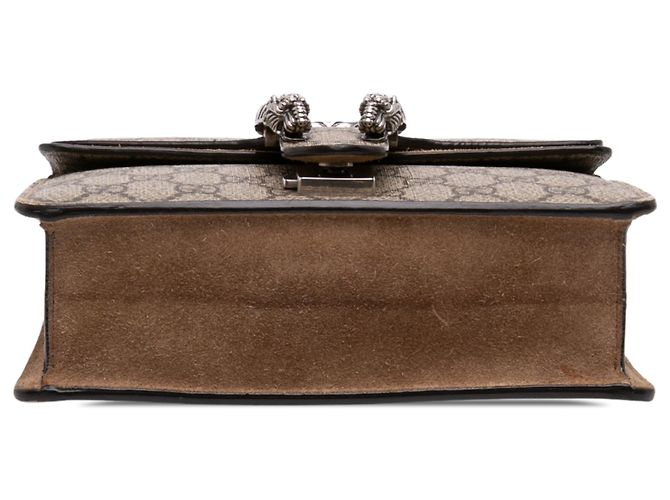 Gucci Beige Small GG Supreme Dionysus Crossbody - vista 3