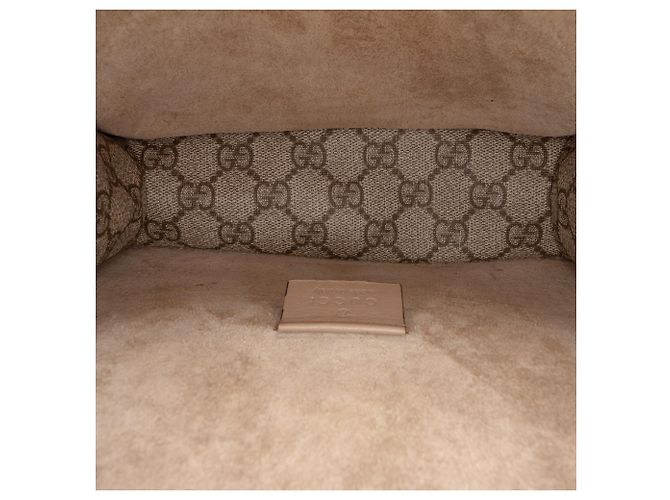 Gucci Beige Small GG Supreme Dionysus Crossbody - vista 4