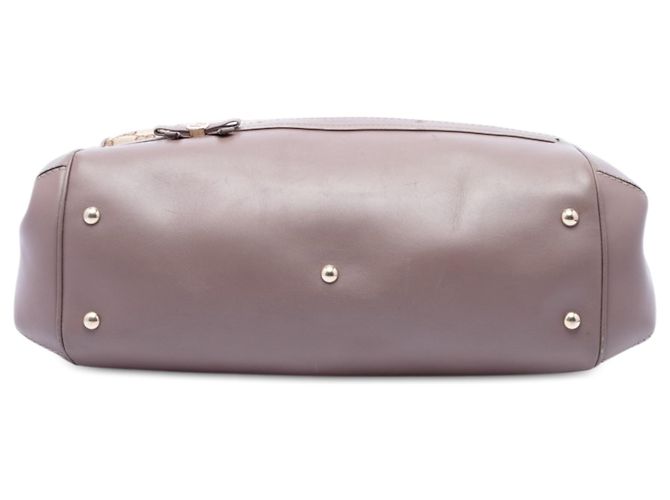 Gucci Mayfair Satchel aus beigem GG Canvas - Ansicht 3