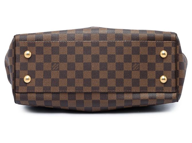 Louis Vuitton Brown Damier Ebene Trevi PM Castaño - vista 3