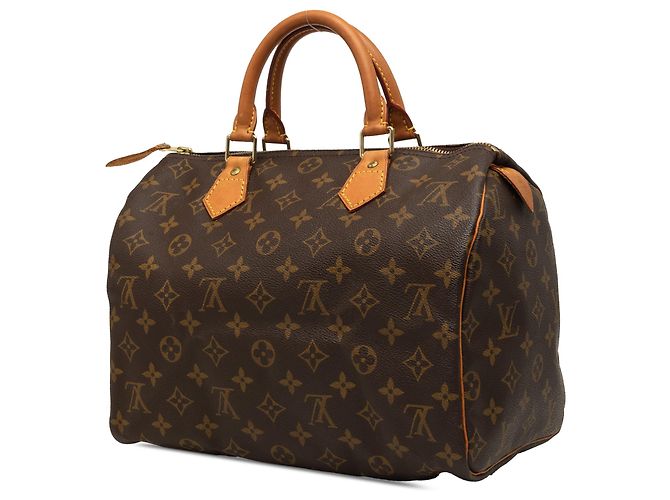 Louis Vuitton Brown Monogram Speedy 30 Marrone - vista 2