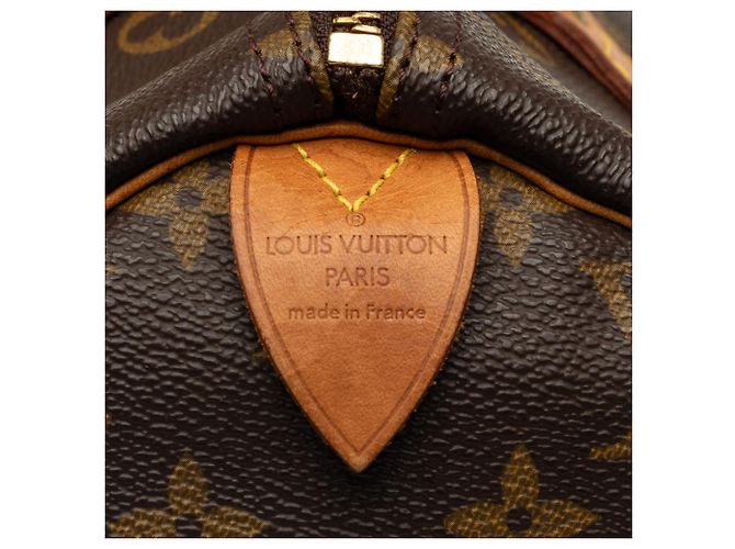 Louis Vuitton Brown Monogram Speedy 30 Marrone - vista 5