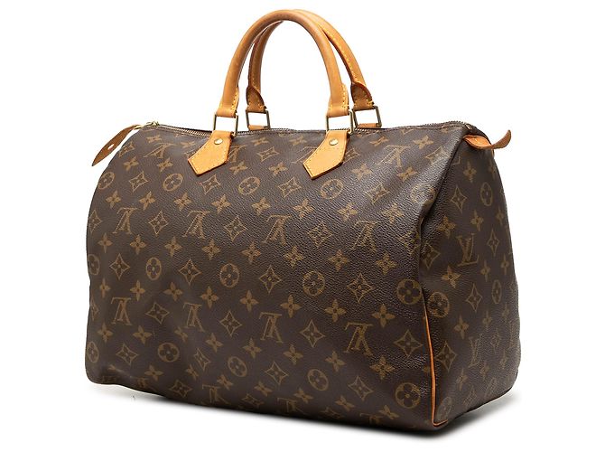 Louis Vuitton Brown Monogram Speedy 35 Braun - Ansicht 2